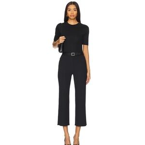 Theory Black Kick 5 Pocket Flared Bistretch Ankle Trouser Pants